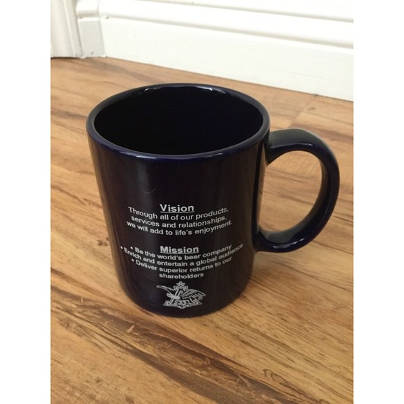 Anheuser-Busch Companies Inc Beer Company Vintage Coffee Mug Tea Cup Sea World - Picture 2 of 4